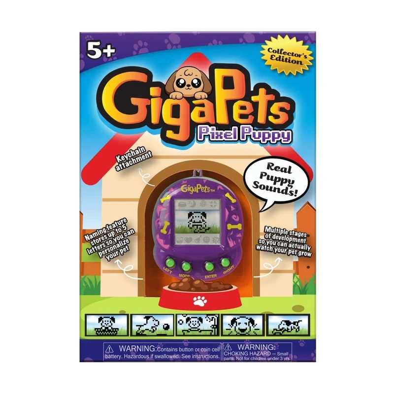GigaPets Virtual Pixel Puppy, 1 Count