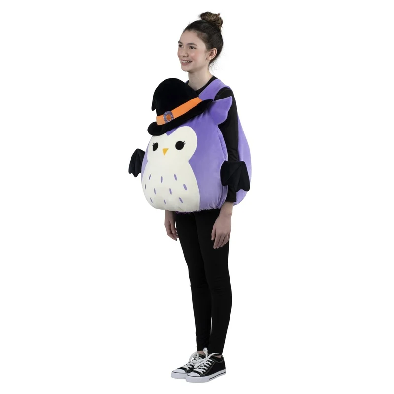 Squishmallows Holly the Owl Vest Costume for Kids