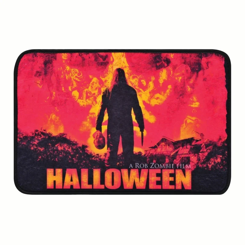 Halloween Door Mat, Assortment, 24 Inches, 1 Count