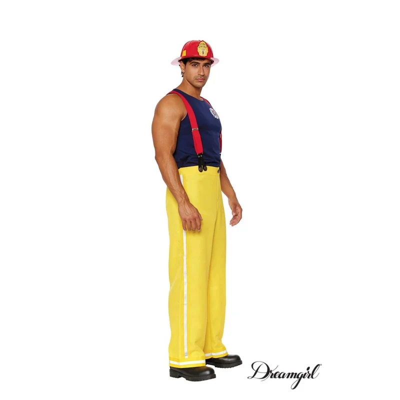 Fiery Fighter Costume for Adults
