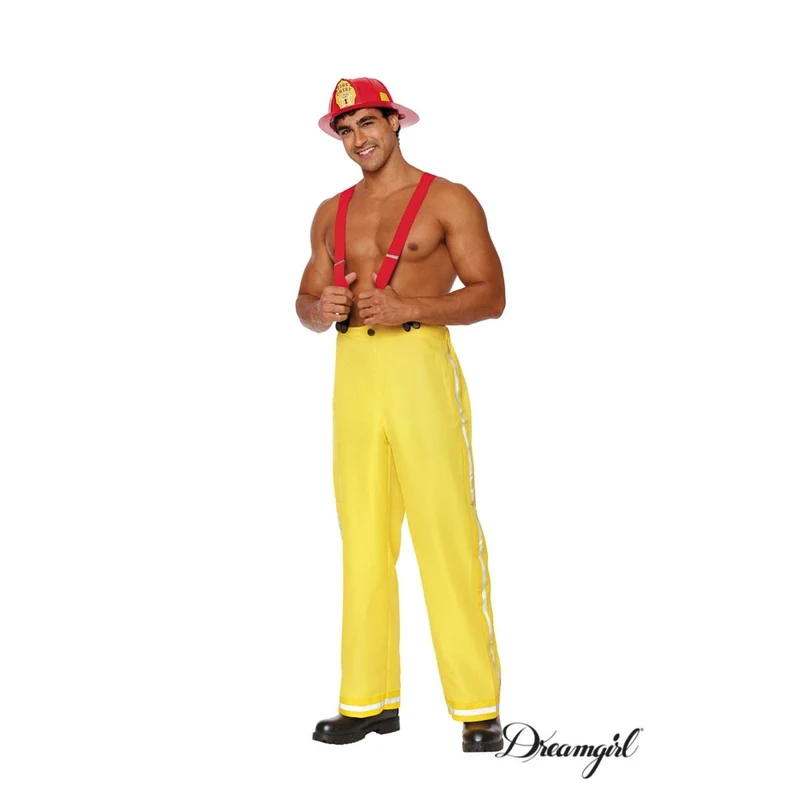 Fiery Fighter Costume for Adults