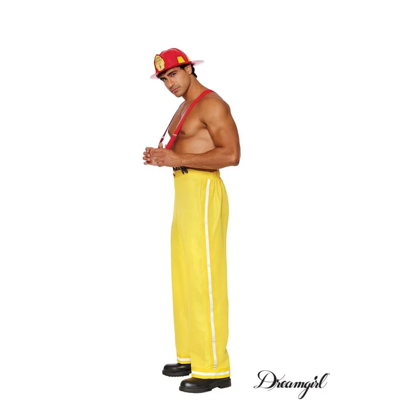 Fiery Fighter Costume for Adults