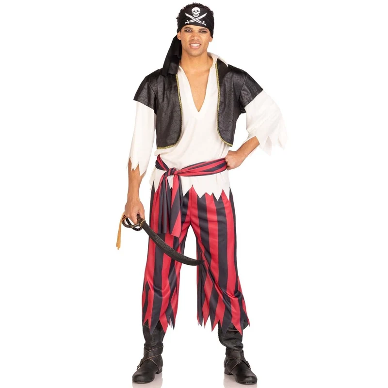 Jolly Roger Pirate Costume for Adults