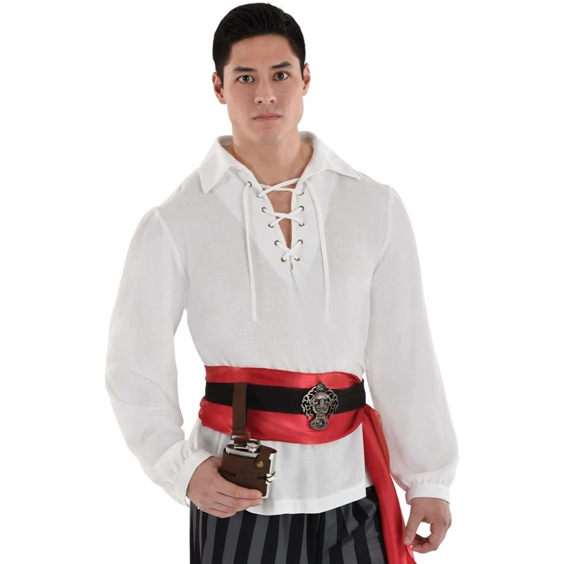 Pirate Belt with Flask for Adults