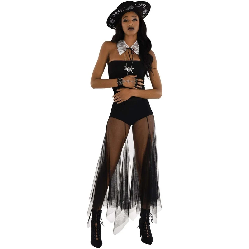 Black Coven Witch Hand Chain for Adults