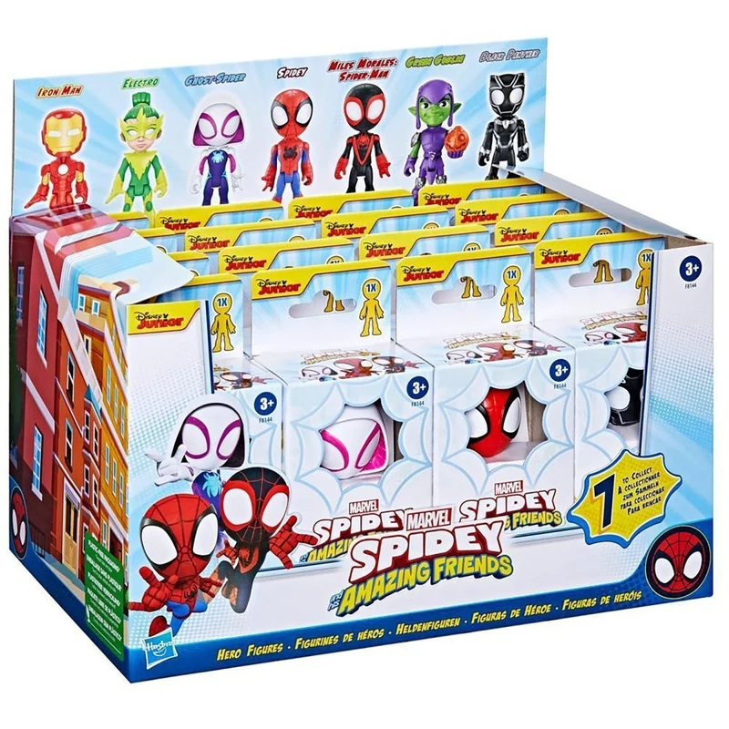 Marvel Spidey and His Amazing Friends Collectible Figure, 4 Inches, Assortment, 1 Count