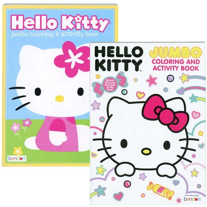 Hello Kitty Coloring and Activity Book, Assortment, 1 Count