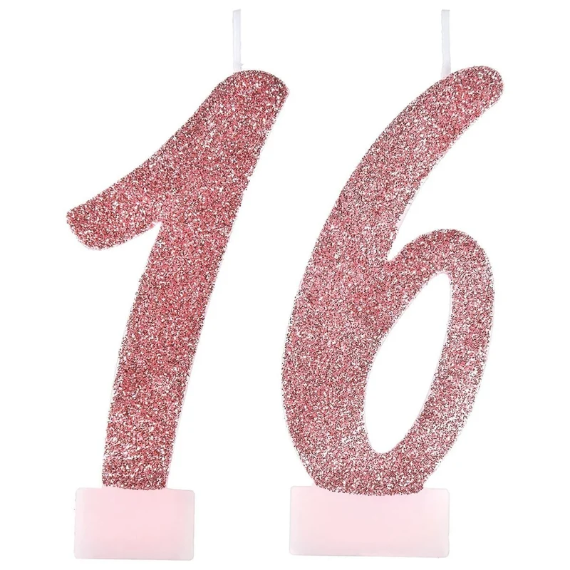 Blush Sixteen - Birthday Candles