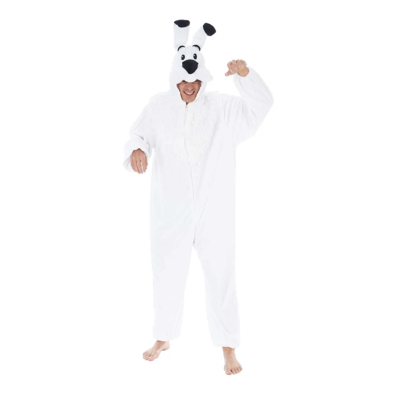 Idefix Costume for Adults, Asterix and Obelix, Jumpsuit