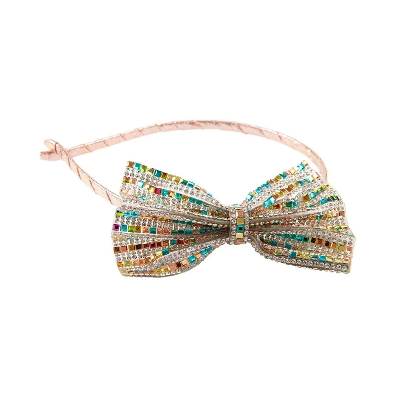 Gem Bow Headband for Kids, 1 Count