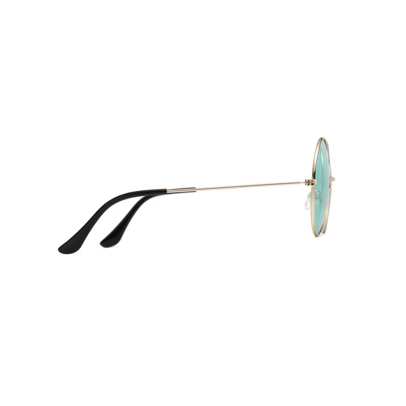 Green Hippie Round Glasses for Adults