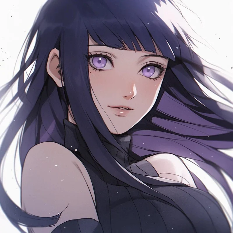 PRIMAL® Hinata Hyuga Byakugan - Pink & Purple Cosplay Contact Lenses, 3 Month Usage