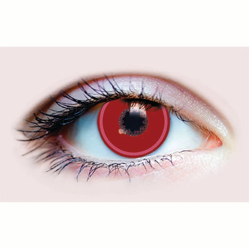 PRIMAL® Yor Forger - Red Cosplay Coloured Contact Lenses, 3 Month Usage