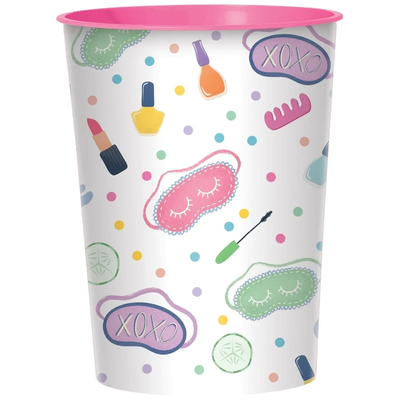 Spa Party Favor Cup, 16 oz, 1 Count