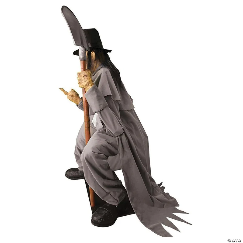 Crouching Grave Digger Animatronic, 1 Count