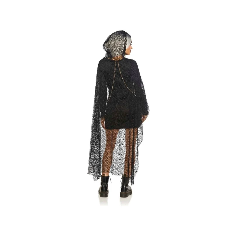 Black Witch Cape for Adults