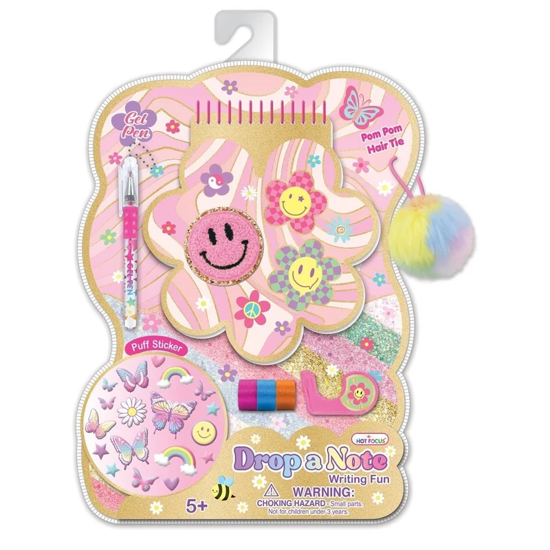 Groovy Flower Drop A Note Writing Fun Kit, 1 Count