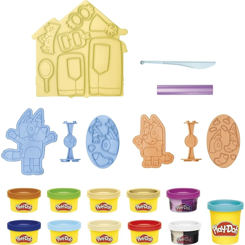 Play-Doh Bluey Make 'n Smash Costumes, 1 Count