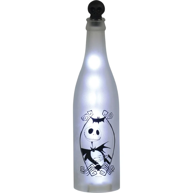 Nightmare Before Christmas Jack Skellington Light-Up Bottle, 1 Count