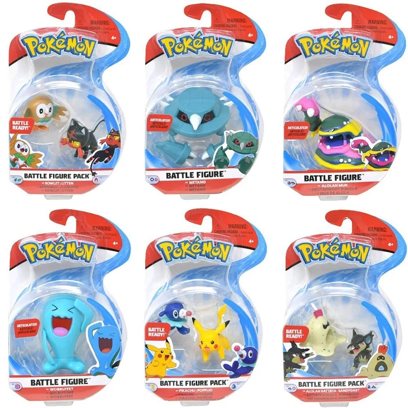 Pokemon Mini Battle Figure, Assortment, 1 Count
