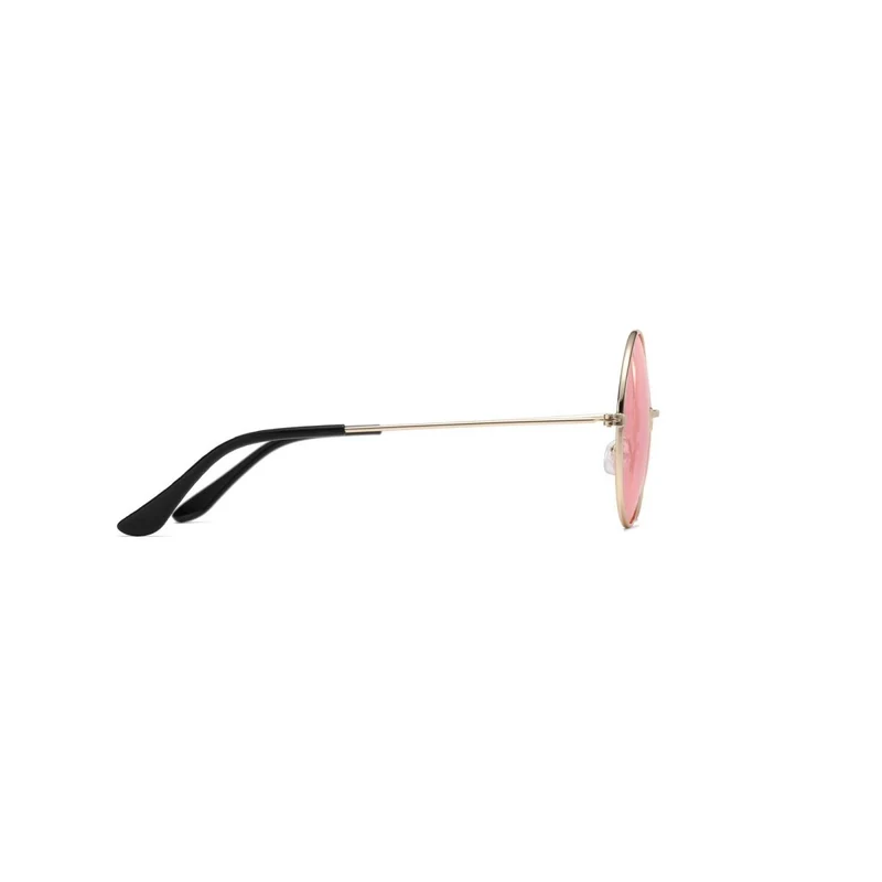 Pink Hippie Round Glasses for Adults