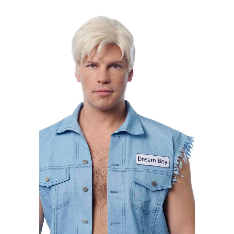 Dream Boy White Wig for Adults