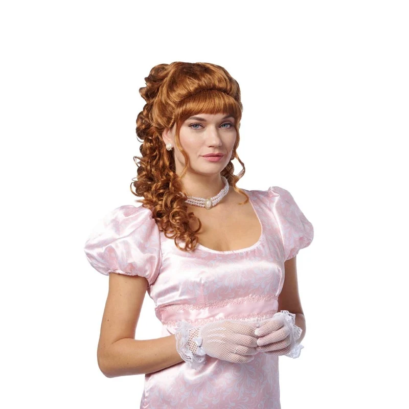 Duchesse Brown Wig for Adults