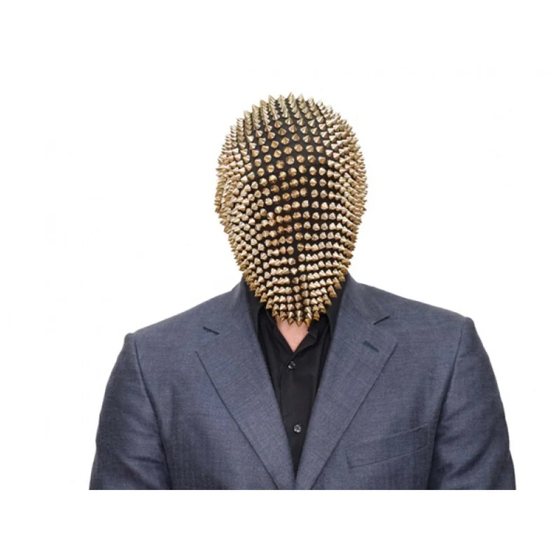 Gold Rhinestone Mask for Adults, 1 Count