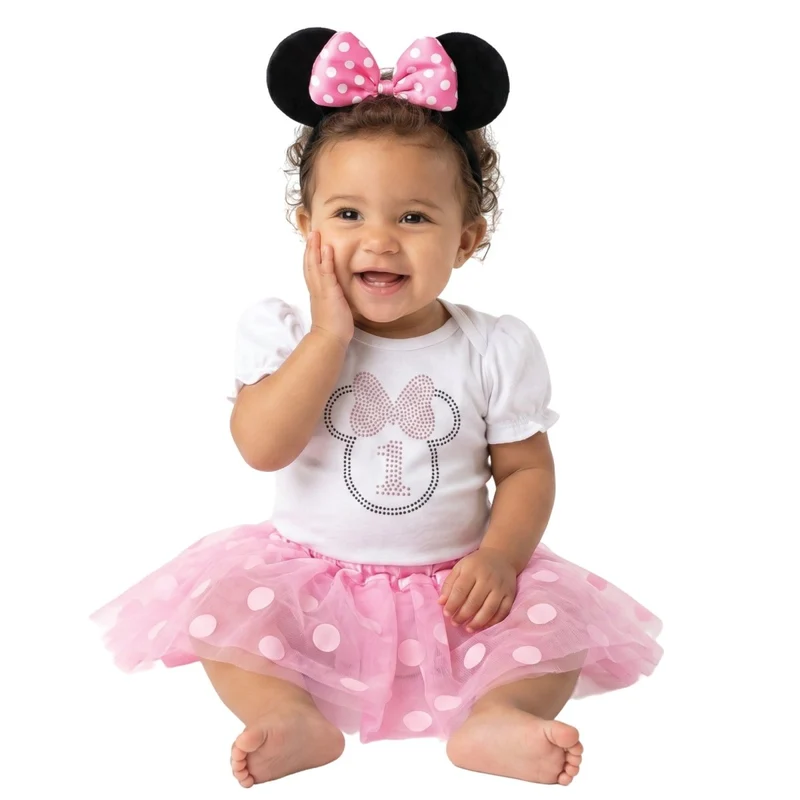 Baby Minnie Mouse Costume Kit for Babies, Assortment, 1 Count