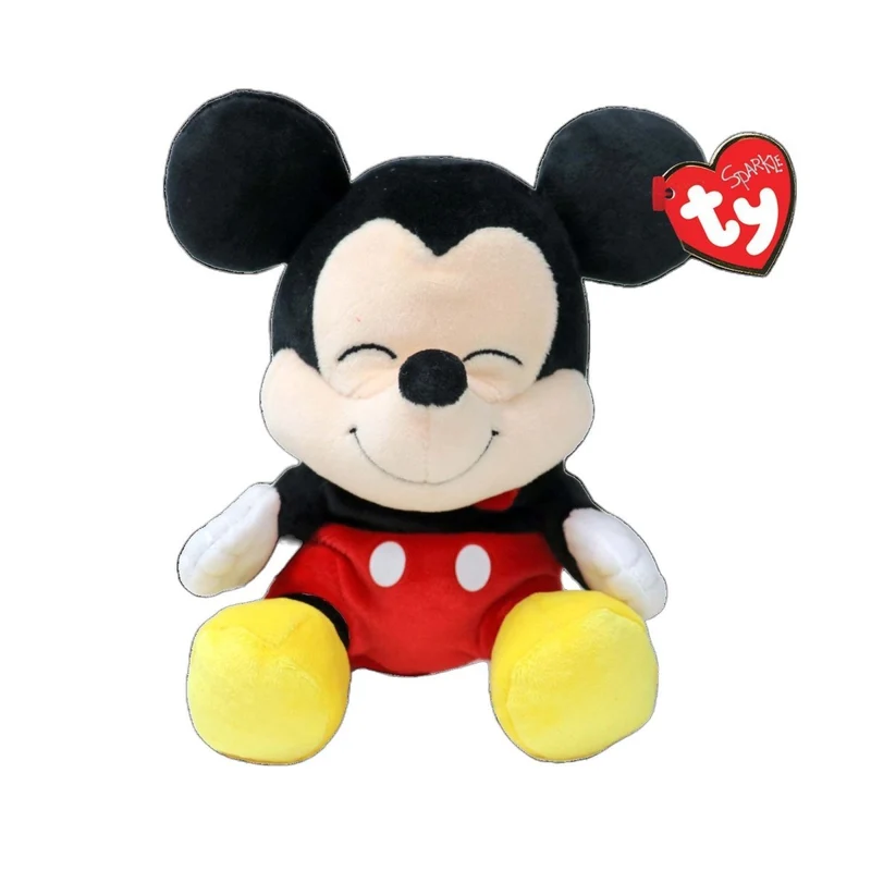 TY Disney Soft Plush, Mickey Mouse, 13 Inches, 1 Count