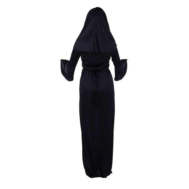 Nun Plus Size Costume for Adults, Black Dress