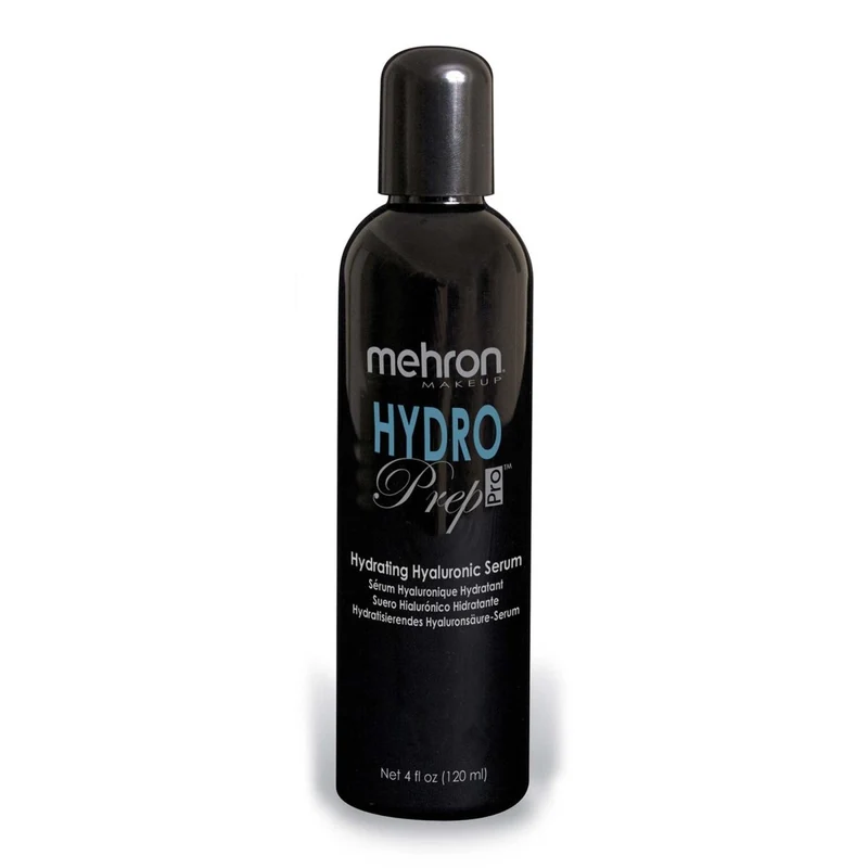 Mehron Hydro Prep Pro, Hydrating Hyaluronic Serum, 120 ml, 1 Count