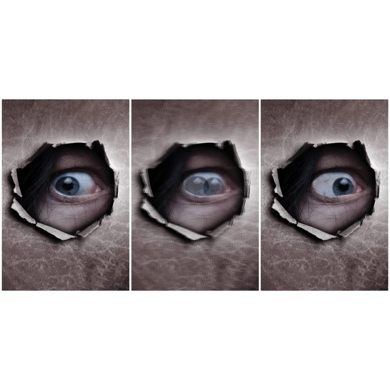 Creepy Carnival Eyes On You Lenticular Poster, 18 x 12 Inches, 1 Count