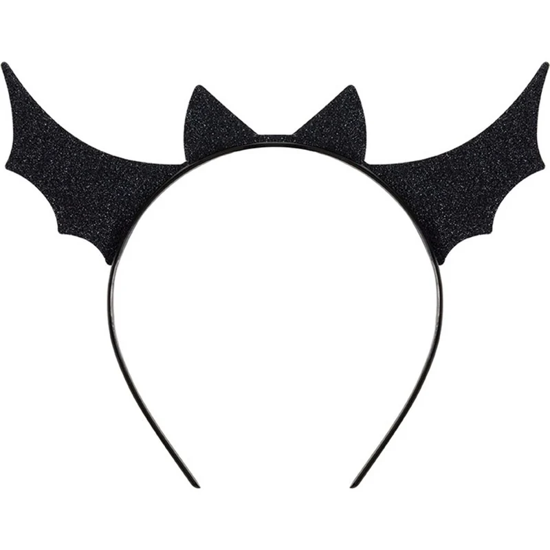 Bats and Boos Black Bat Headband, 1 Count