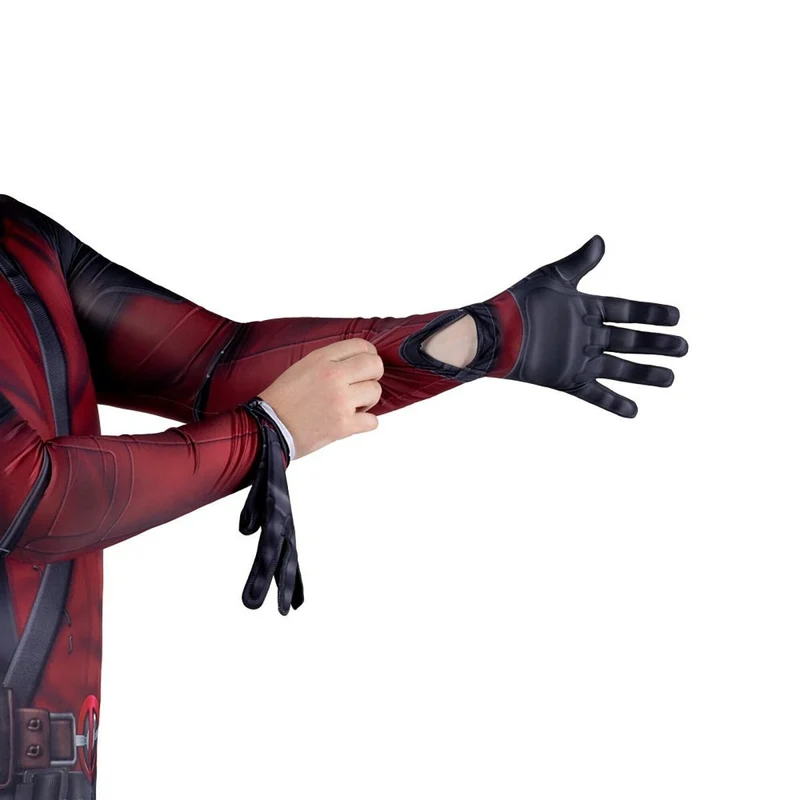 Marvel Deadpool Spandex Costume for Adults, Suit and Mask