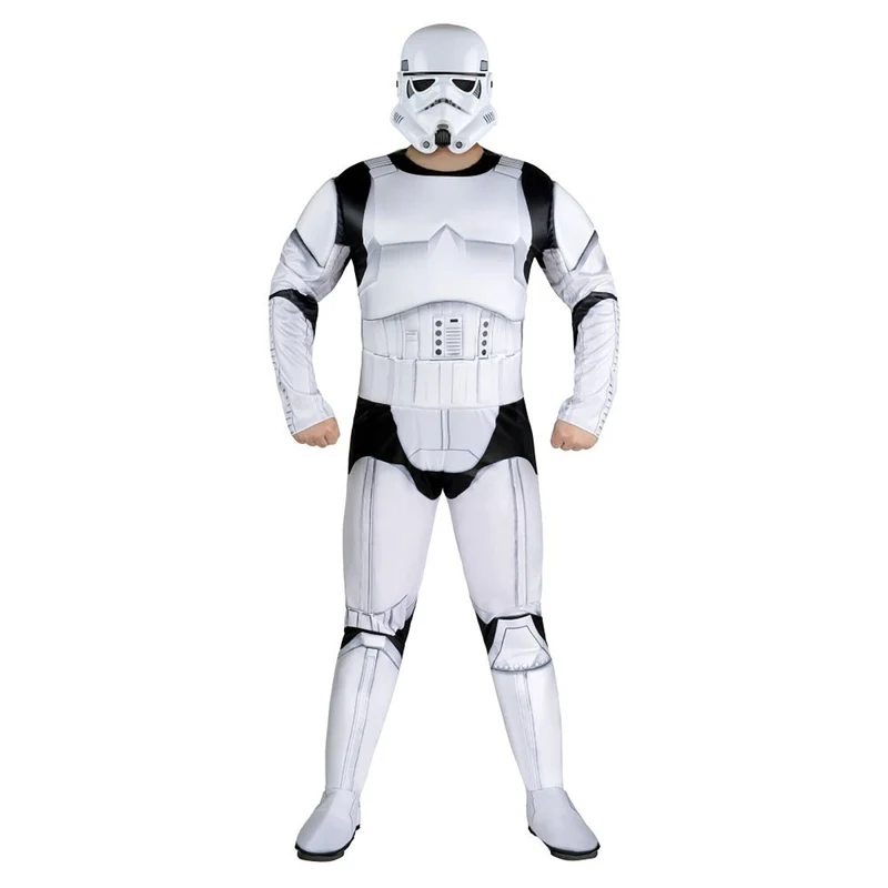 Star Wars Stormtrooper Qualux Costume for Adults, Jumpsuit and Mask