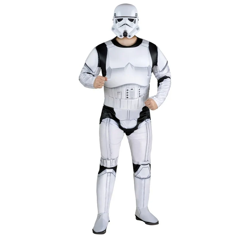 Star Wars Stormtrooper Qualux Costume for Adults, Jumpsuit and Mask