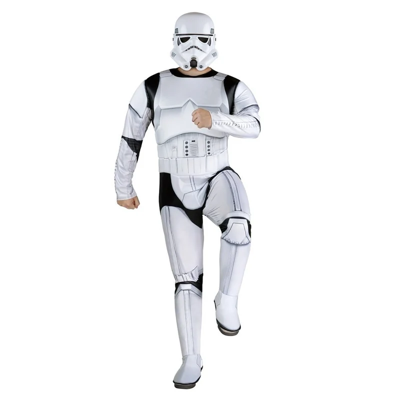 Star Wars Stormtrooper Qualux Costume for Adults, Jumpsuit and Mask