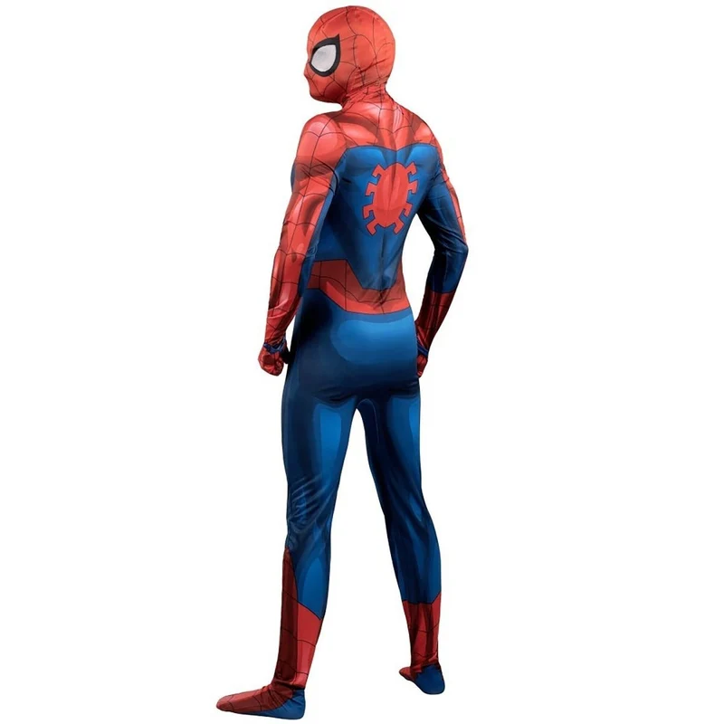 Marvel Spider-Man Spandex Costume for Adults, Suit and Mask