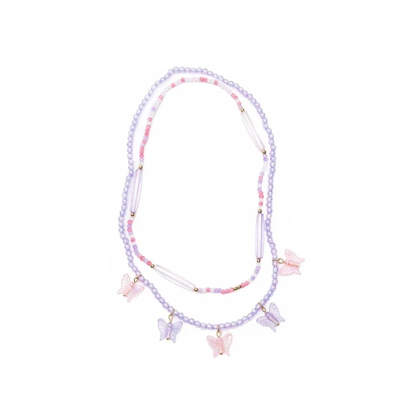 Butterfly Beauty Necklace Set for Kids, 1 Count