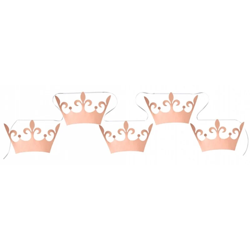 Princess Birthday Party Paper Banner, 196 Inches, 1 Count