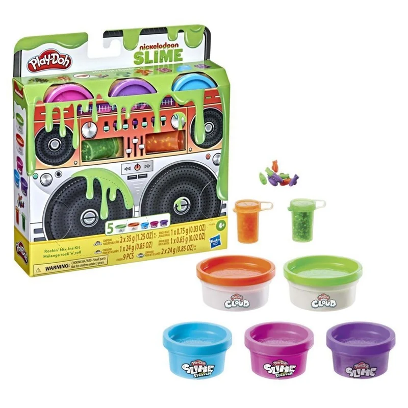 Nickelodeon Slime Play-Doh Rockin' Mix-Ins Kit, 1 Count