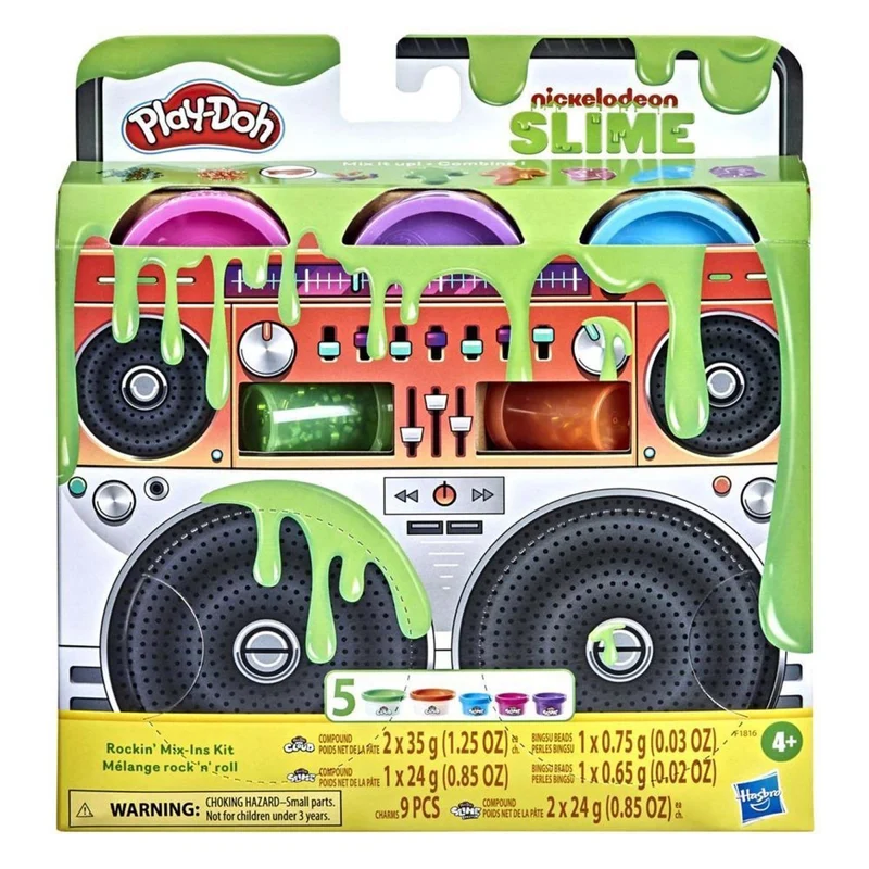 Nickelodeon Slime Play-Doh Rockin' Mix-Ins Kit, 1 Count