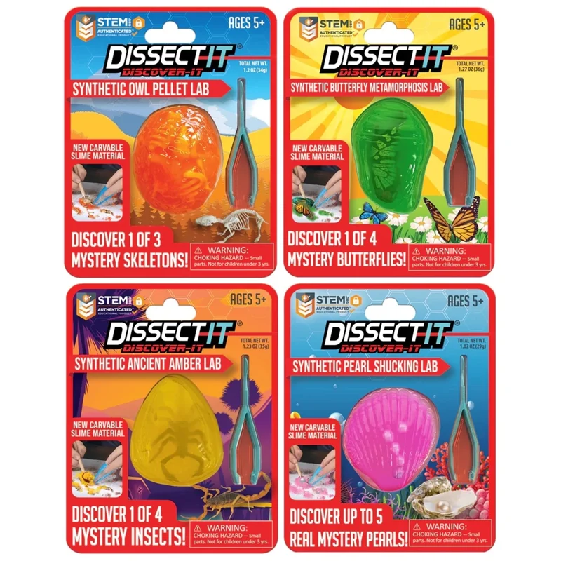 Dissect It, Discover It, 8 Inches, Assortment, 1 Count