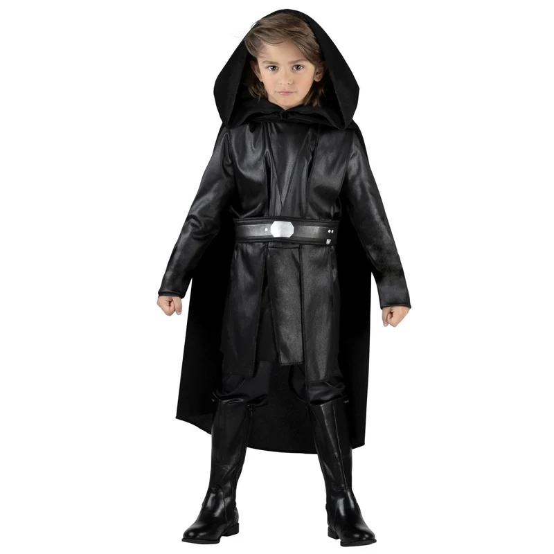 Star Wars Luke Skywalker Costume for Kids, Black Jumpsuit