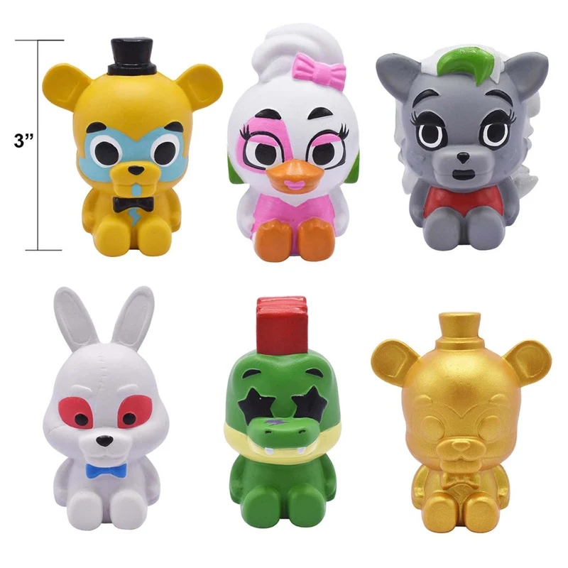 Five Night at Freddy's SquishMe Figurine, Assortment, 1 Count