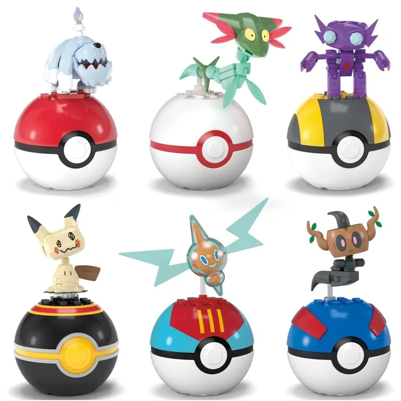 Mega Construx™ Pokémon, Pokeball Generation, Assortment, 1 Count