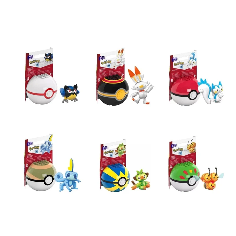 Mega Construx™ Pokémon, Pokeball Generation, Assortment, 1 Count