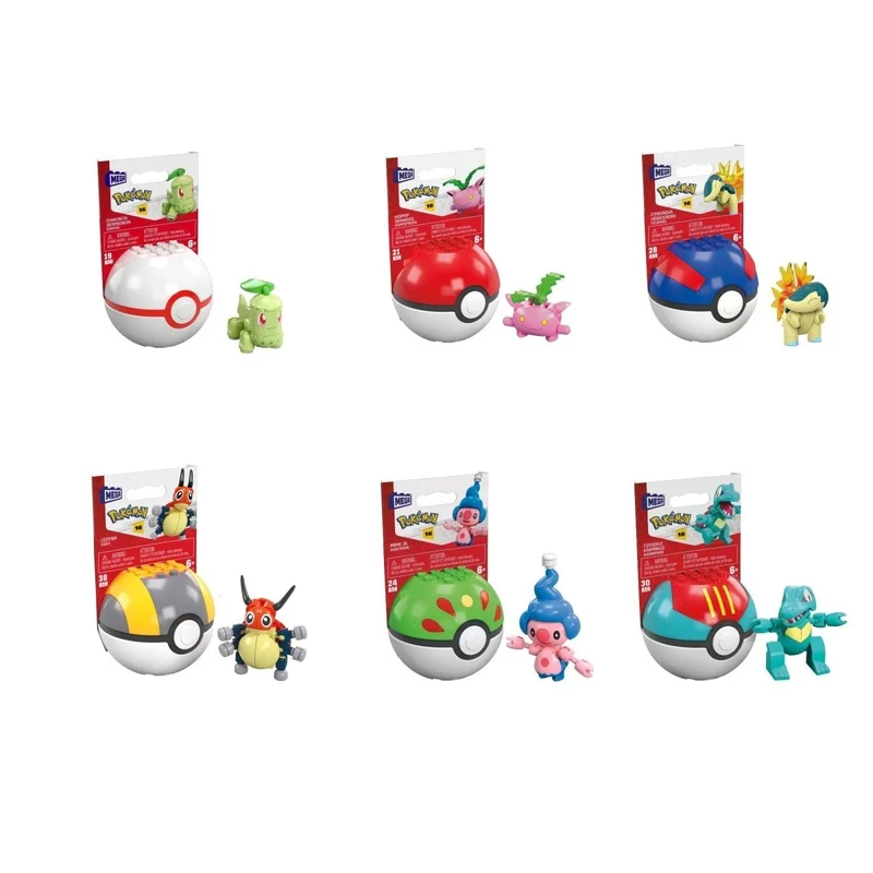 Mega Construx™ Pokémon, Pokeball Generation, Assortment, 1 Count