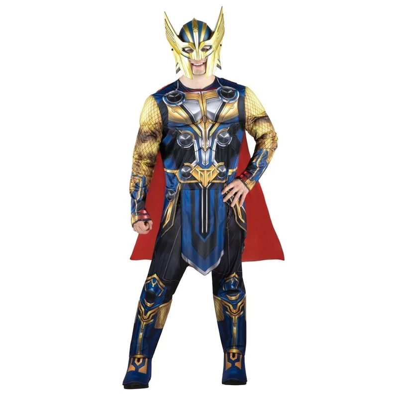 Marvel Thor Qualux Costume for Adults, Jumpsuit and Cape